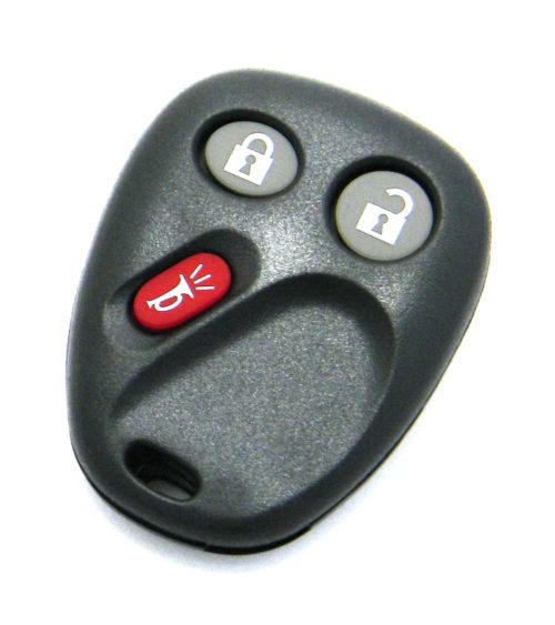 thumbnail image 2 of Replacement Key Fob Remote For Cadillac, Chevy, GMC, Saturn, Pontiac – LHJ011, 3 Button, Direct Fit 2 of 3