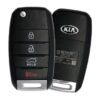 Kia - Flip Keys - Gen 3 - 4-Button - Rear Hatch - Trunk Release - OSLOKA-875T